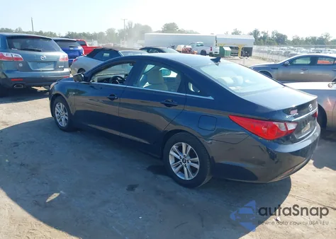 2013 Hyundai Sonata Gls из США, поврежденный, VIN 5NPEB4AC5DH736604